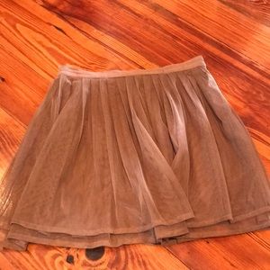Jack tulle skirt.